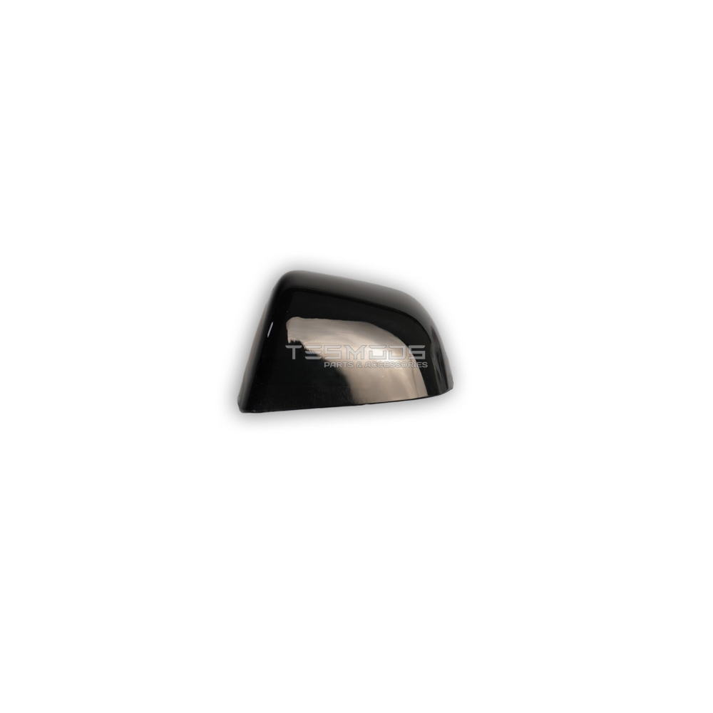 EXTERIOR MIRROR SKULL CAP- LEFT HAND- SOLID BLACK- PBSB - Model 3