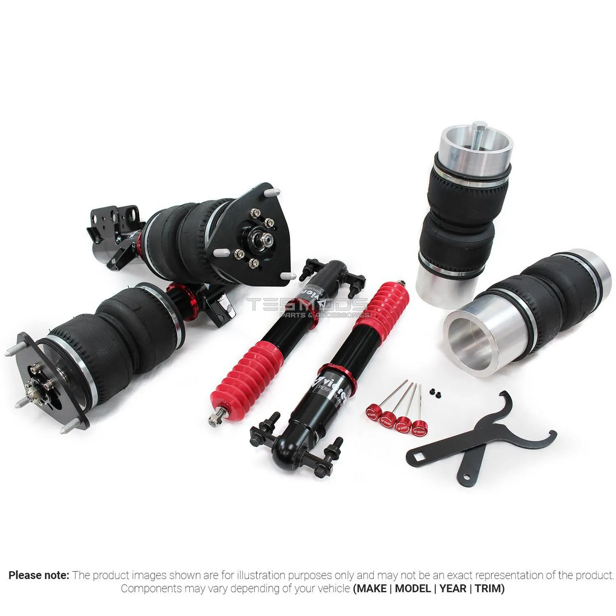 Air Struts and Shock Asembly (AWD) - Tesla Model S