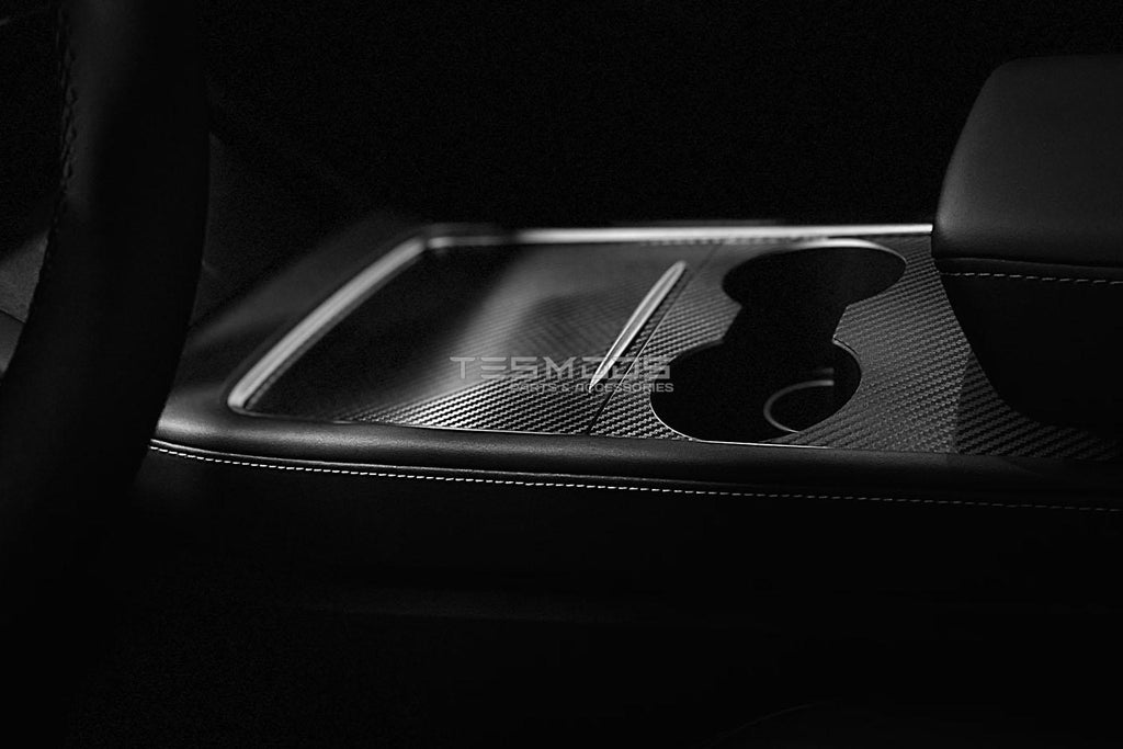 Model Y Carbon Fiber Console Wrap (2021+)