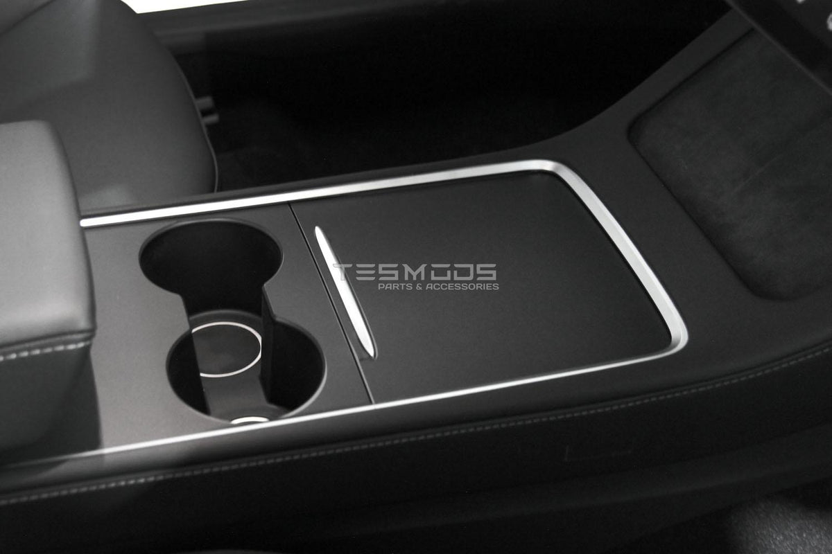 Model 3 Matte Black Console Wrap