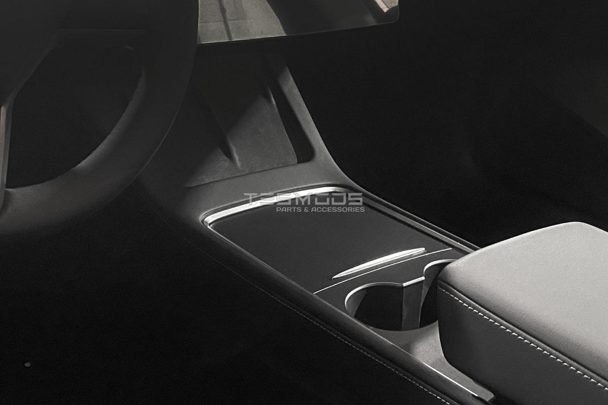 Model 3 Matte Black Console Wrap