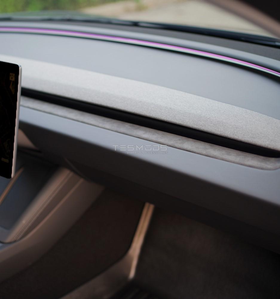 Model 3 Alcantara Dash Trim Cover - Model 3, Model 3 Highland