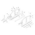Tesla Cybertruck Body Side Panels parts diagram