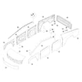 Tesla Cybertruck Closure Panels parts diagram