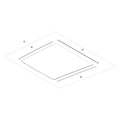 Tesla Cybertruck Roof Glass parts diagram