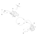 Tesla Cybertruck Hood Latch and Release parts diagram