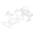 Tesla Cybertruck Undertray parts diagram