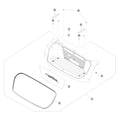 Tesla Cybertruck Front Luggage Storage Compartment parts diagram