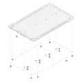 Tesla Cybertruck Battery Armor - Terrestrial Armor Package parts diagram