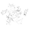 Tesla Cybertruck Center Console - Textile Interior parts diagram