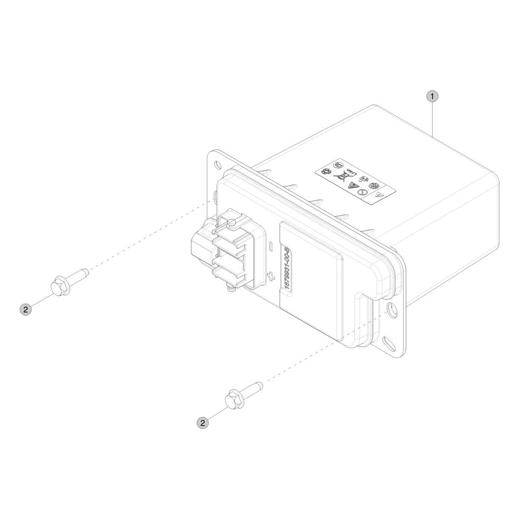 Tesla Cybertruck MV Battery parts diagram