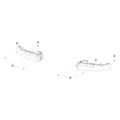 Tesla Cybertruck Headlamps parts diagram