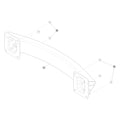 Tesla Model 3 Highland Rear Energy Absorber parts diagram