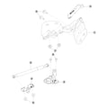 Tesla Model 3 Highland Hood Hinges and Fittings parts diagram