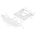 Tesla Model 3 Highland Front Undertray parts diagram