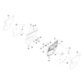 Tesla Model 3 Highland Rear Door Trim Pad parts diagram