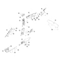 Tesla Model 3 Highland A-B-C Post Interior Trim parts diagram