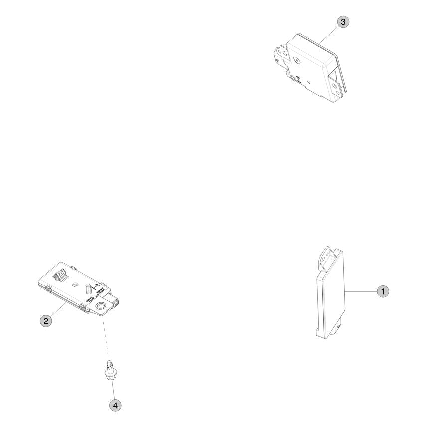 Tesla Model 3 Highland Remote and Passive Entry parts diagram