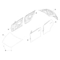 Tesla Model Y Juniper Closure Panels parts diagram