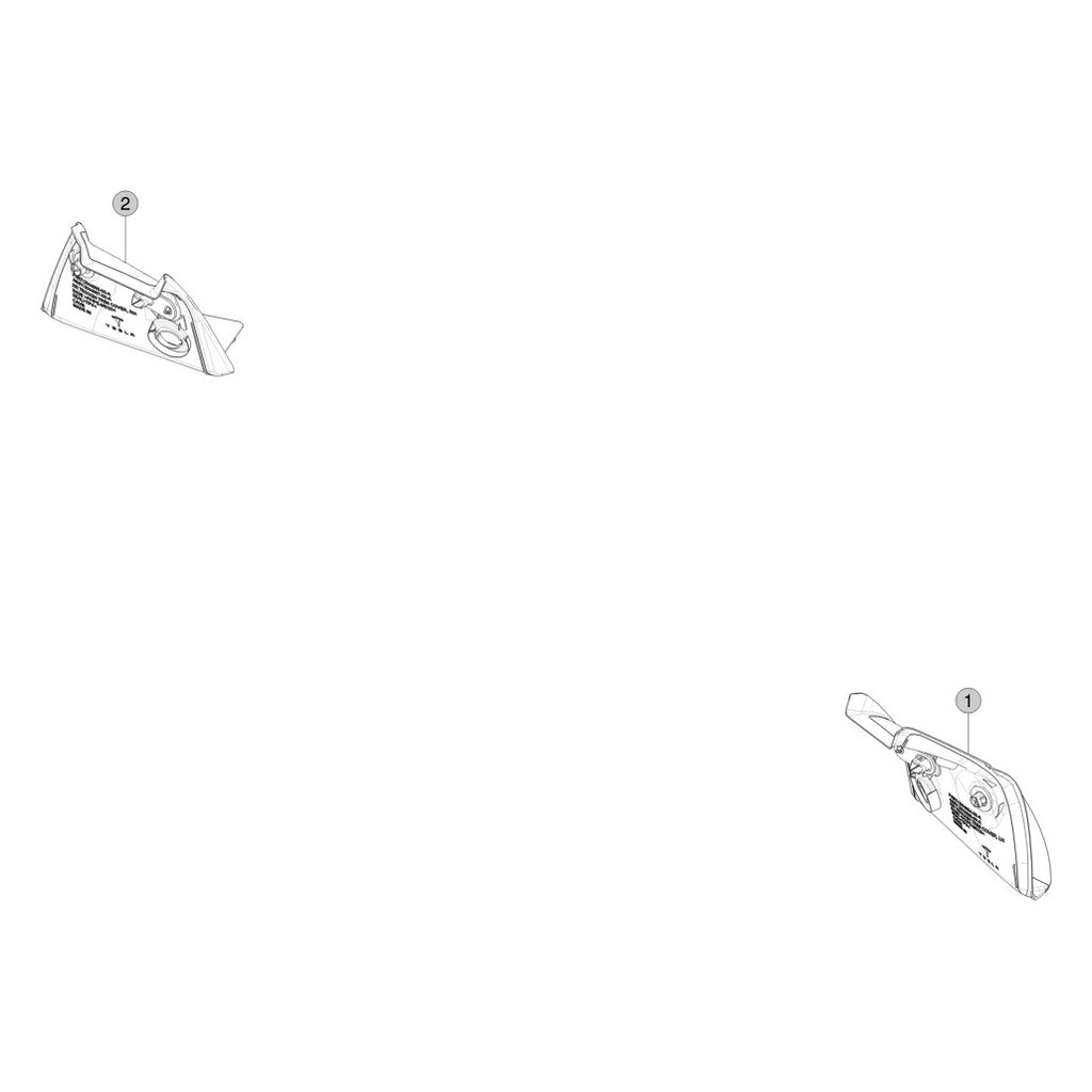 Tesla Model Y Juniper Liftgate Trough Trim parts diagram