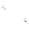 Tesla Model Y Juniper Liftgate Trough Trim parts diagram