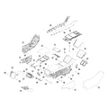 Tesla Model Y Juniper Center Console parts diagram