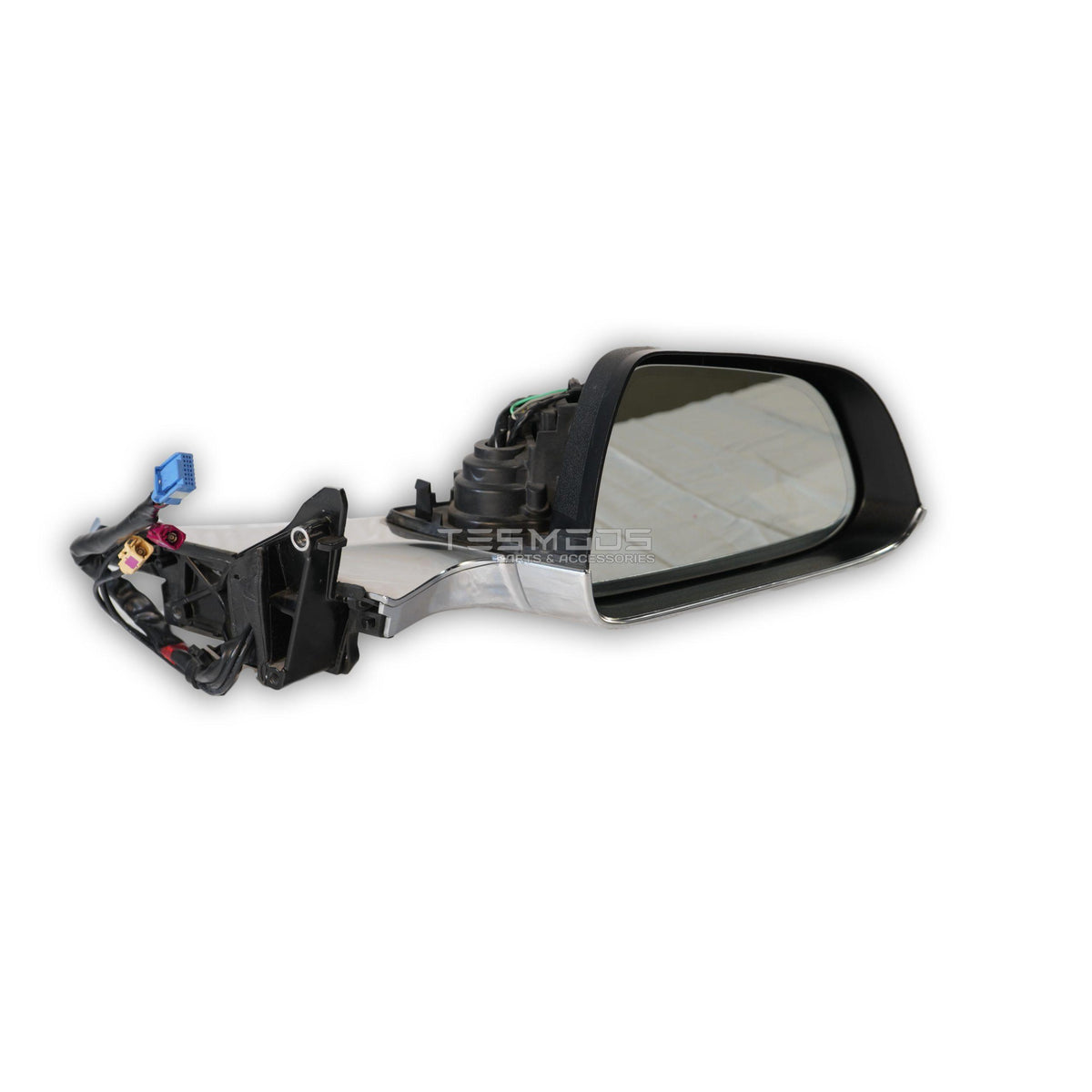 EXT MIRROR ASSY, PREMIUM, DOMESTIC, RIGHT HAND – [EC] – Chrome - Model 3