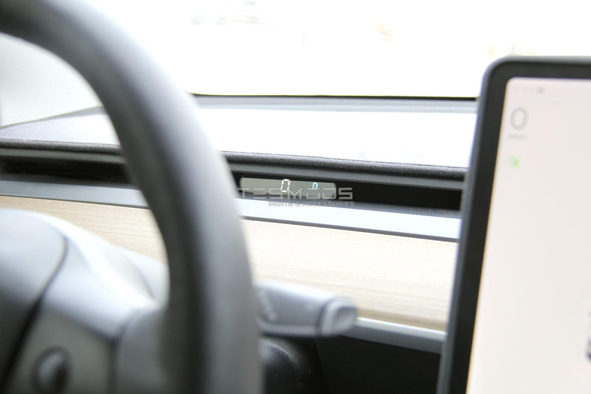 Model 3 Speedometer Display