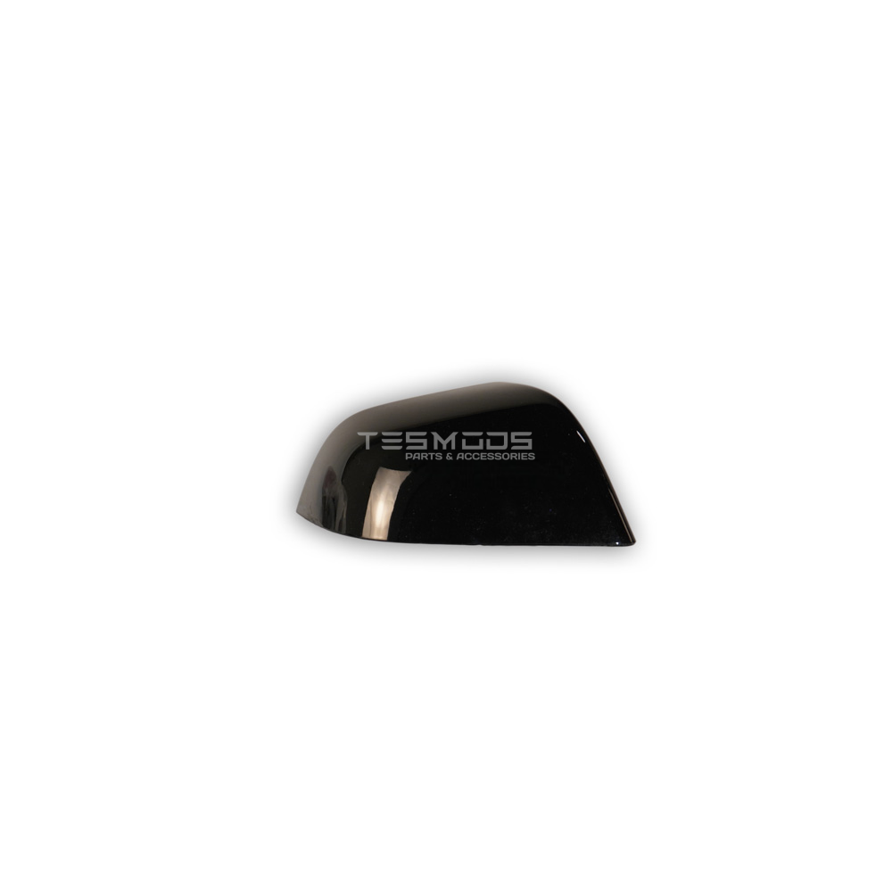 EXTERIOR MIRROR SKULL CAP- RIGHT HAND- SOLID BLACK-PBSB - Model 3