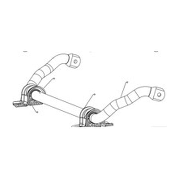 Front Bar 130 N/mm - Tesla part 1250381-00-C