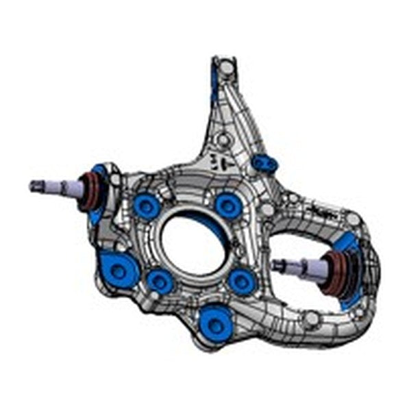 Rear Knuckle Assembly - Right Hand - Tesla part 1250416-11-D