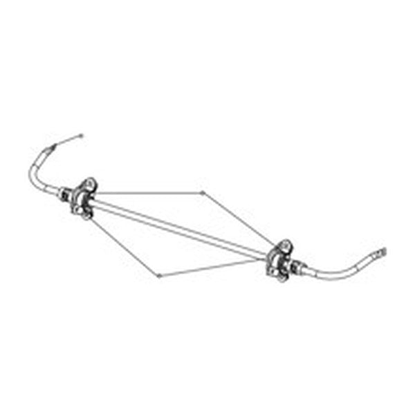 Rear Stabilizer Bar Assembly - Tesla part 1250481-00-B