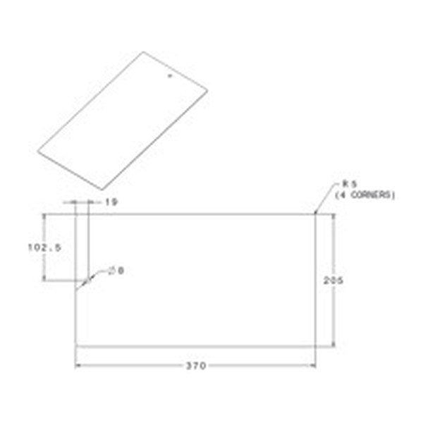 Floor Panel Patch - Tesla part 1452188-S0-A