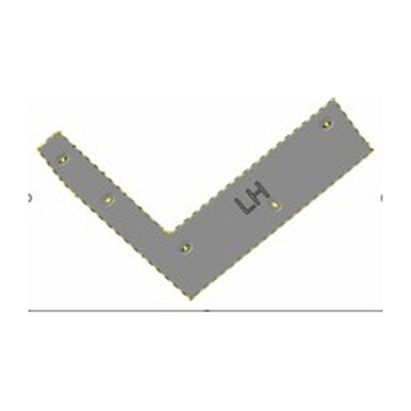 Fascia Step Bracket Center - Right Hand - Tesla part 1684649-00-C