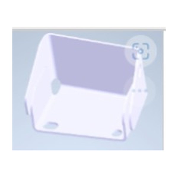 Rear Fascia Support Bracket - Tesla part 1876669-ST-A