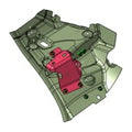 Assembly - Lamp Can - Left Hand - Tesla part 1920039-S0-A