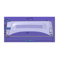 Frunk Apron - Rear - Tesla part 1930438-01-D
