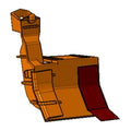 Rocker Bracket - Left Hand - Tesla part 1937562-00-C