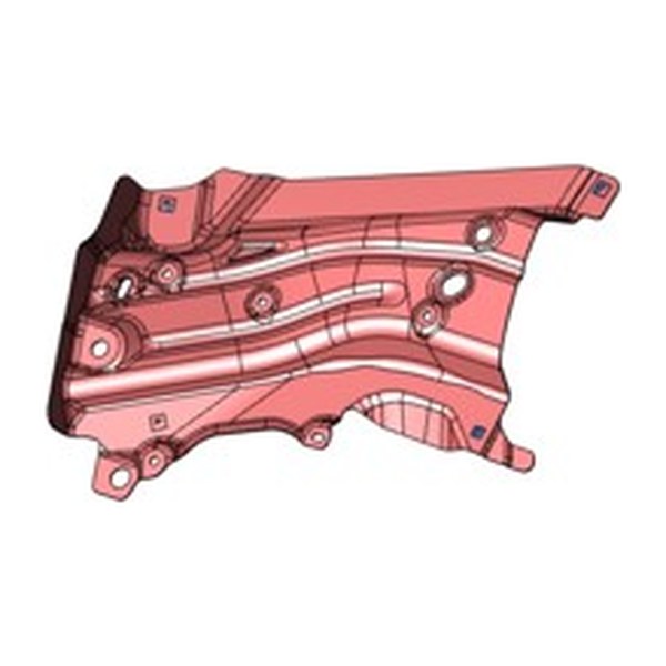 Assembly - Rear Quarter Inner Gusset - Left Hand - Tesla part 1973143-S0-G