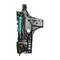 Assembly - Rear Under Body Half Section - Left Hand - Tesla part 2128748-ST-A
