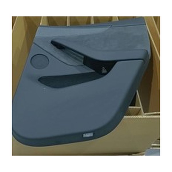 Door Trim Assembly - Rear - Left Hand - Black - Tesla part 3643296-72-F