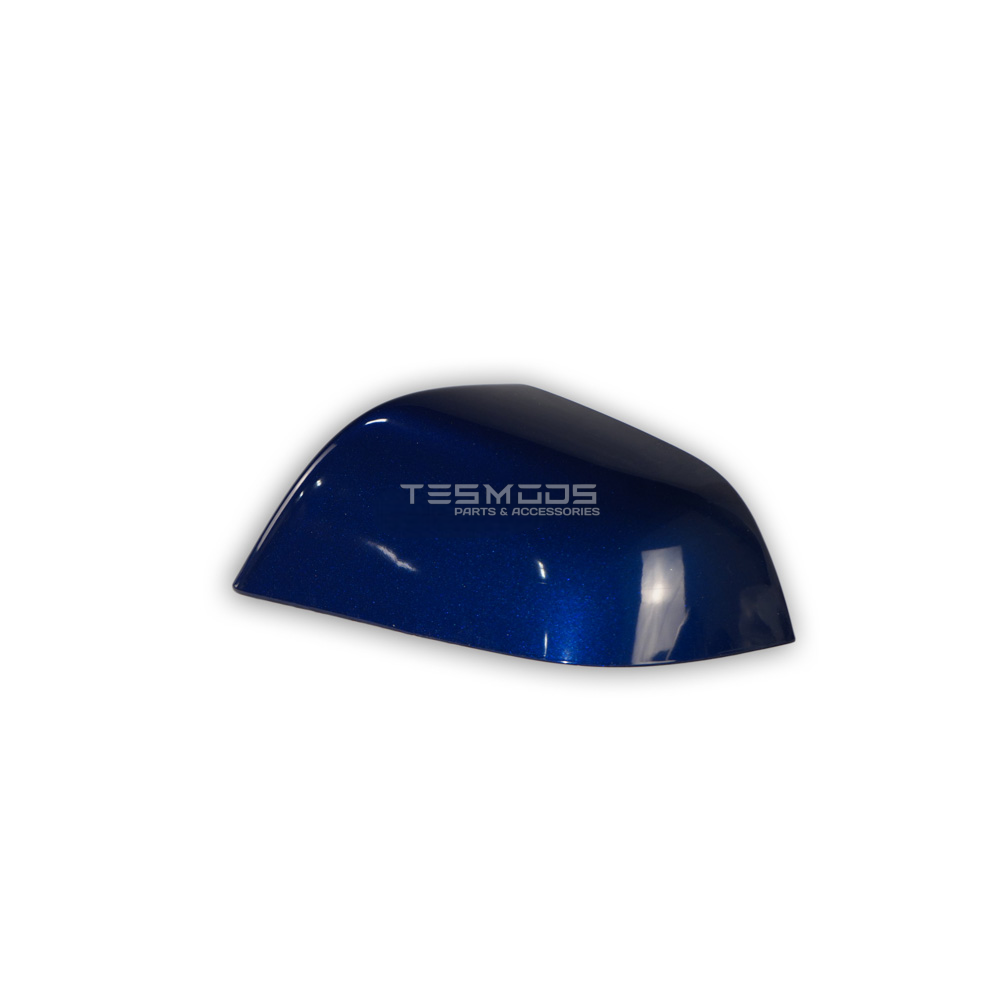 EXTERIOR MIRROR SKULL CAP- LEFT HAND- DEEP BLUE METALLIC-PPSB - Model 3