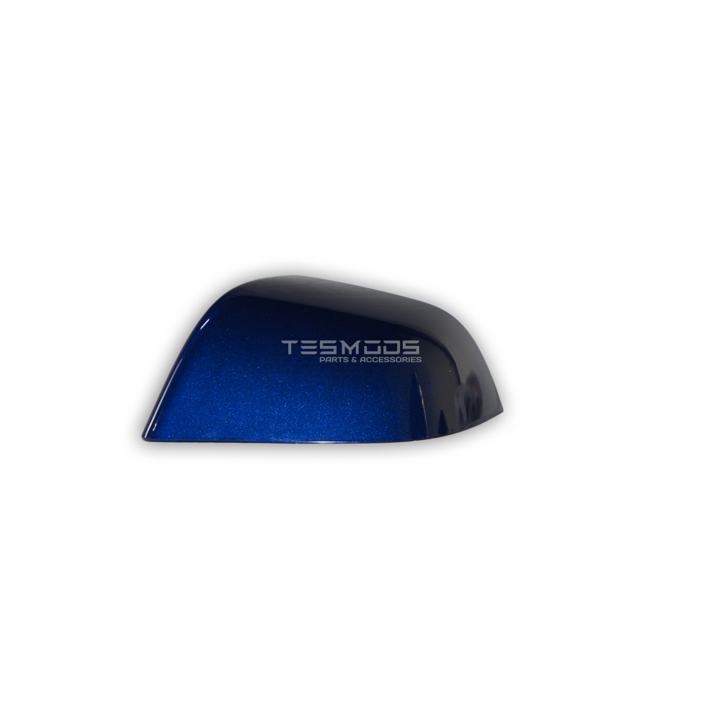 EXTERIOR MIRROR SKULL CAP- LEFT HAND- DEEP BLUE METALLIC-PPSB - Model 3