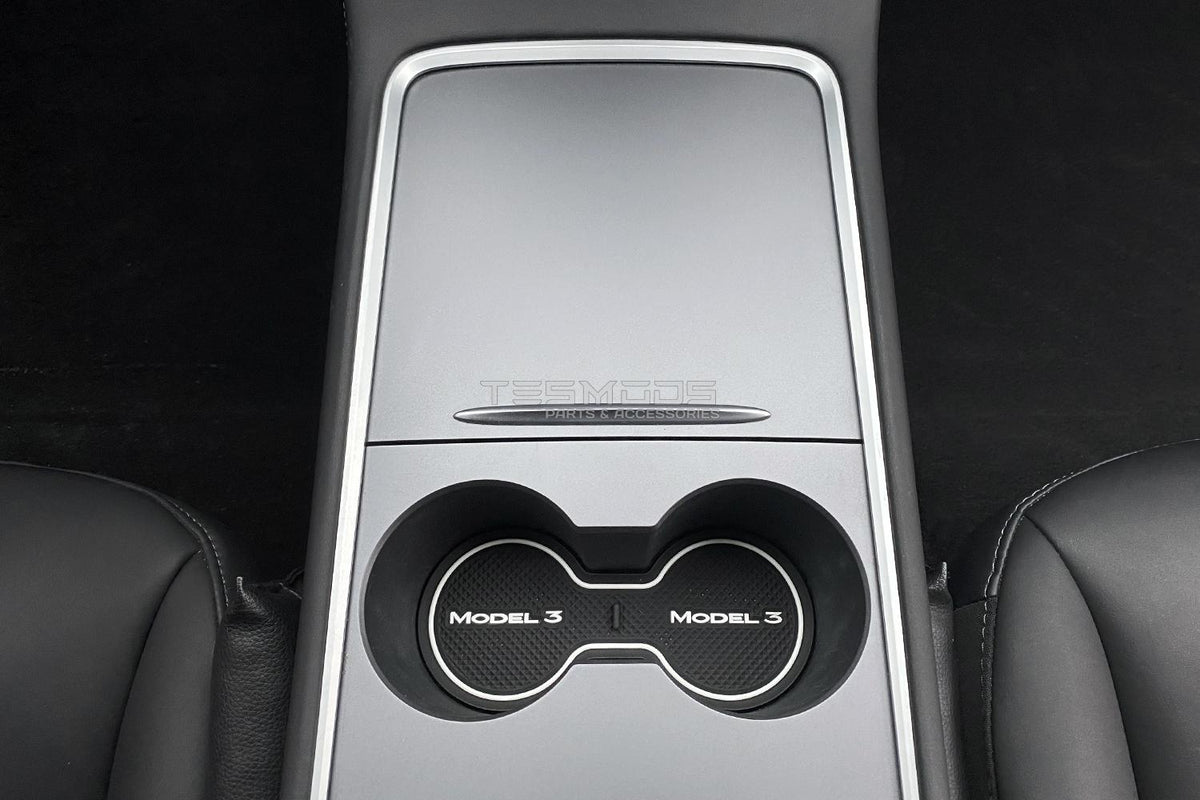Model 3 Cup Holder and Storage Liner Mats