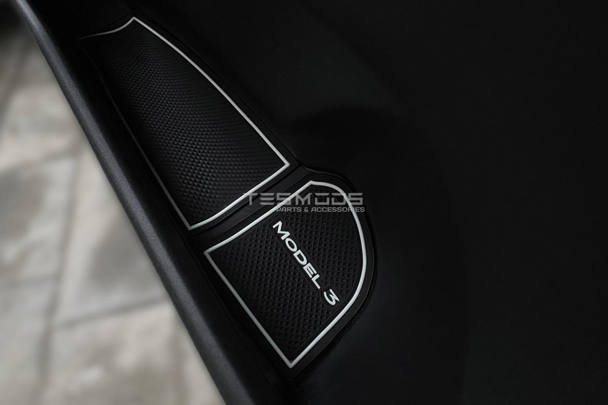 Model 3 Cup Holder and Storage Liner Mats