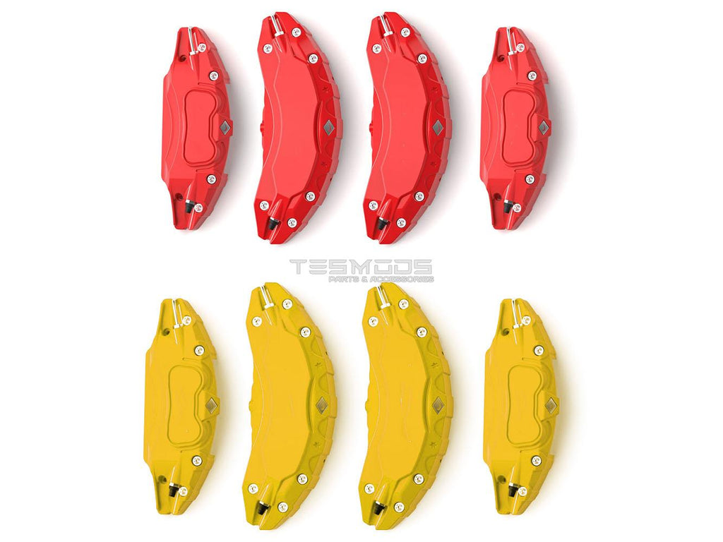 Model 3 Caliper Covers (Red/Yellow)
