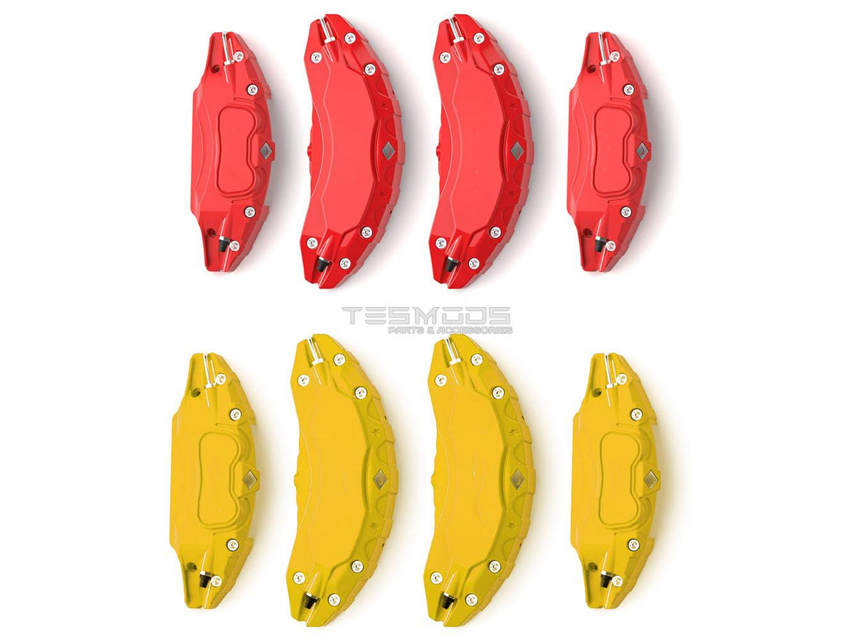 Model 3 Caliper Covers (Red/Yellow)