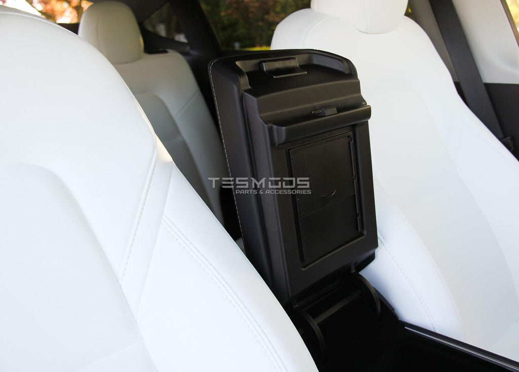 Model Y Armrest Hidden Storage