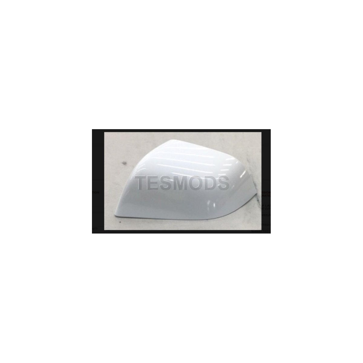 Tesla Model X Exterior Mirror Skull Cap - Left Hand - Unpainted 1054430-00-D