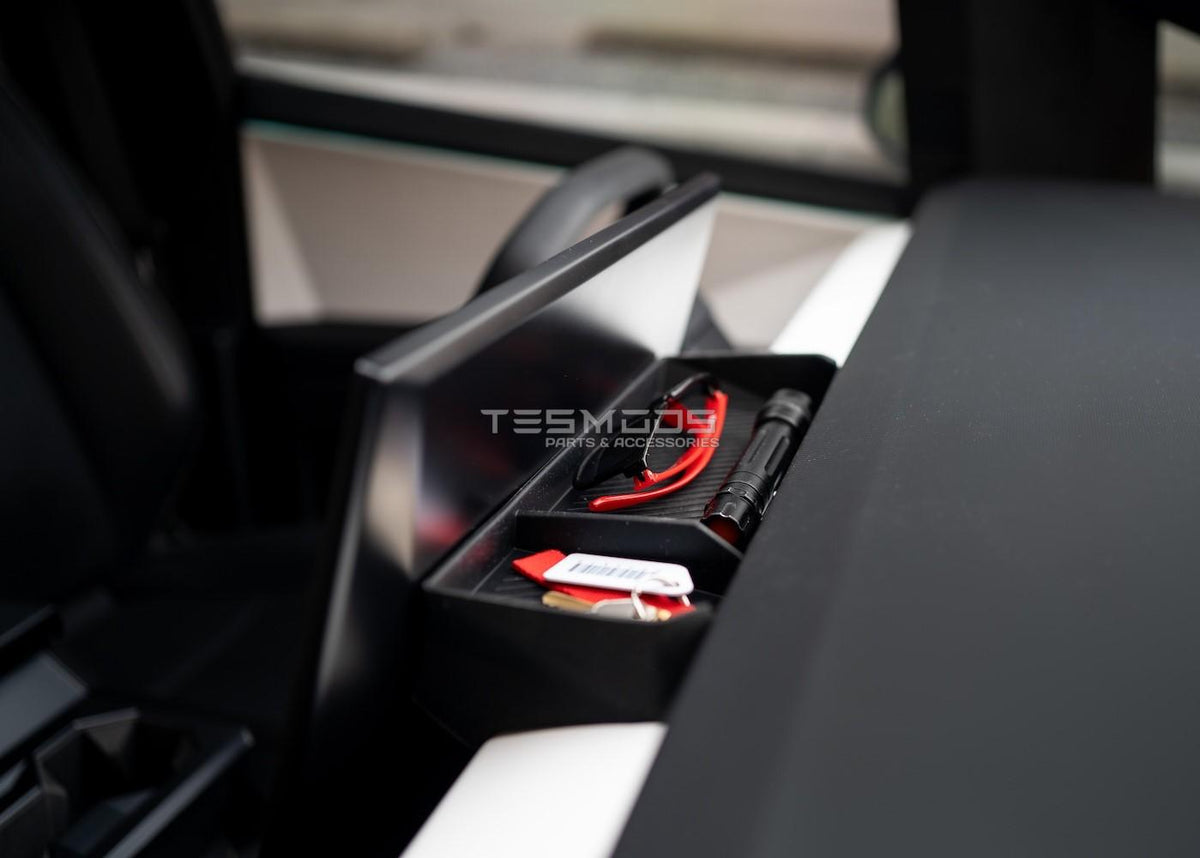 Cybertruck Behind Screen Organizer Tray